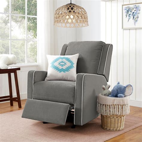 gray nursery rocking chair|grey rocker recliner for nursery.